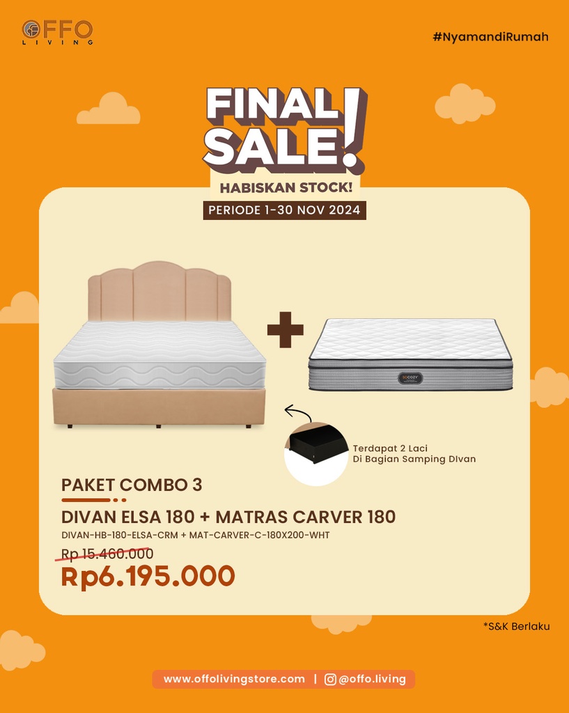 FINAL SALE PAKET COMBO 3