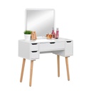 DRESSING TABLE 01 SOLID LEG WHITE
