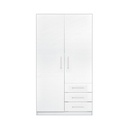 WARDROBE LILY TWO DOORS WHITE