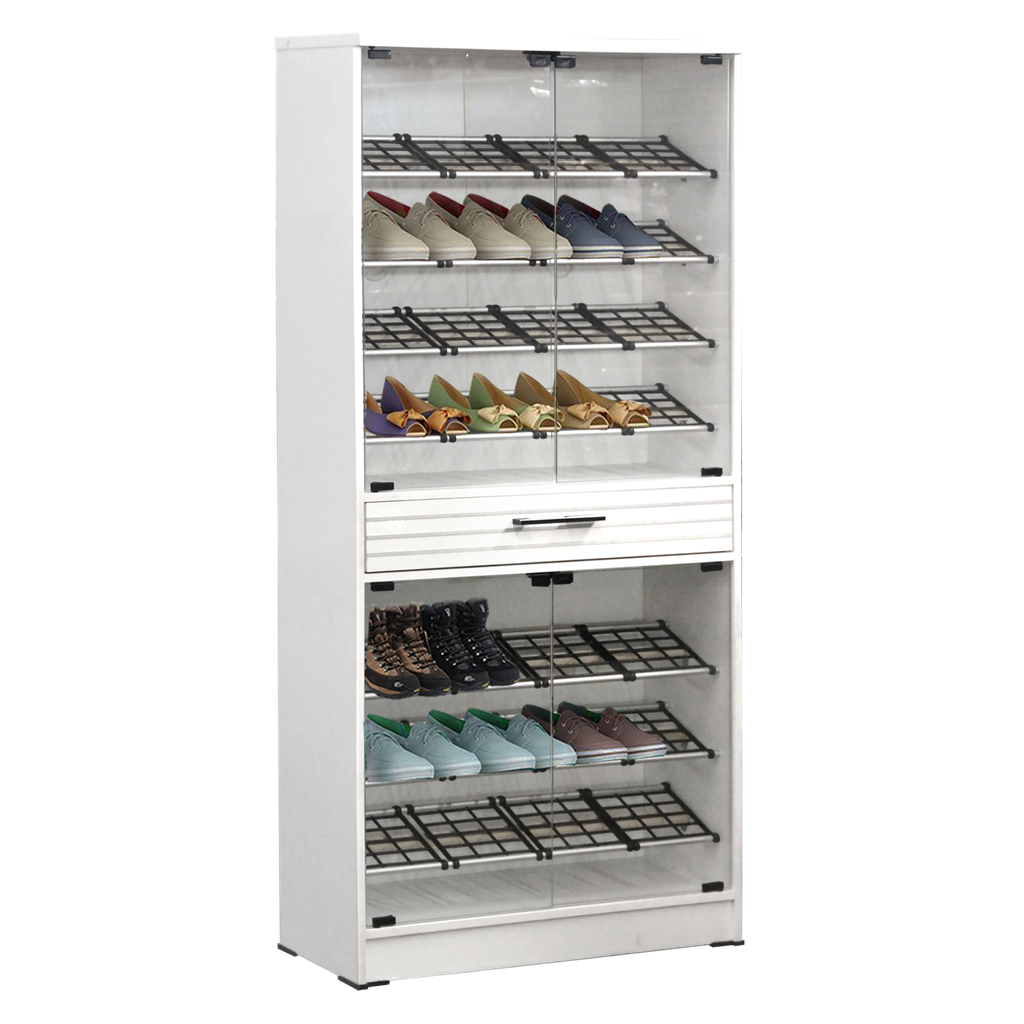 LEMARI SEPATU 2674 WHITE