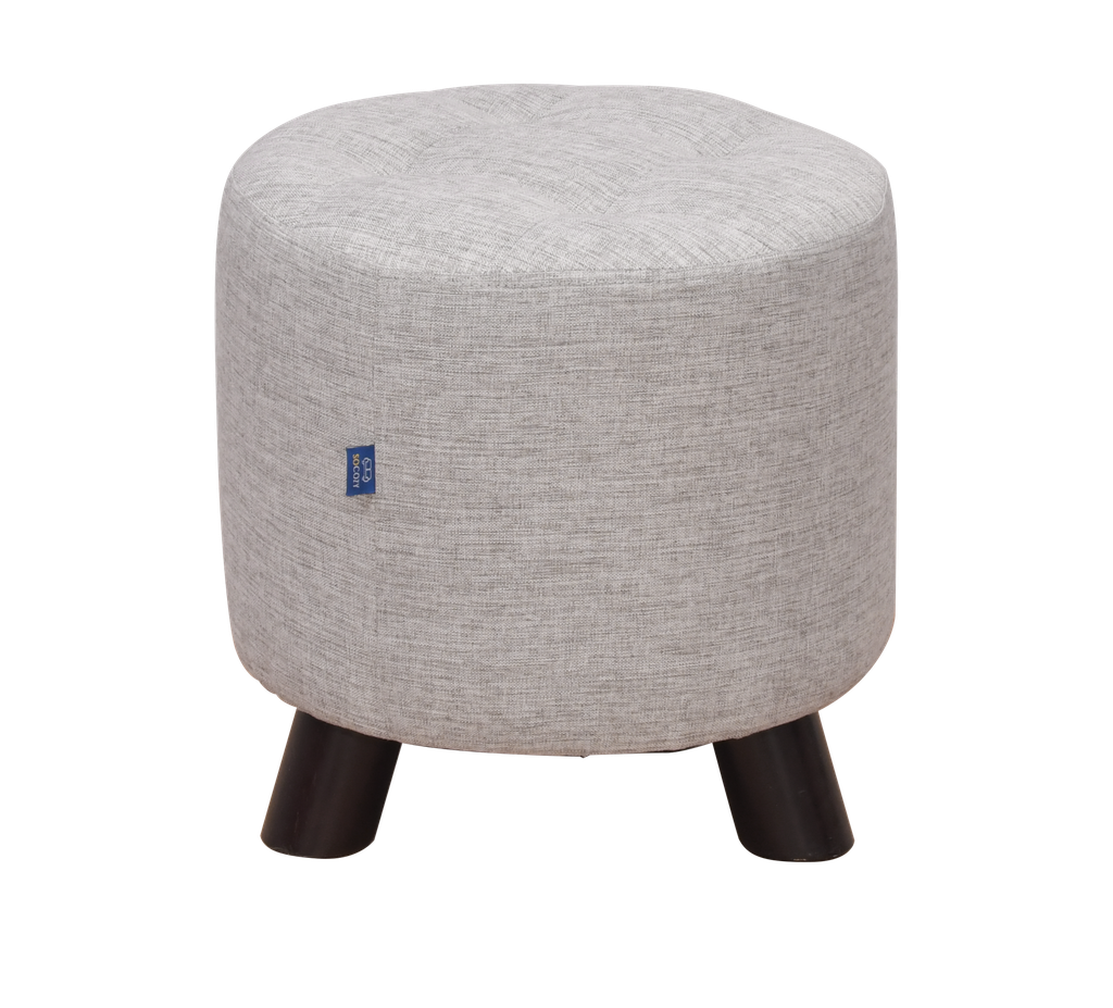 PUFF MONICA ROUND FABRIC