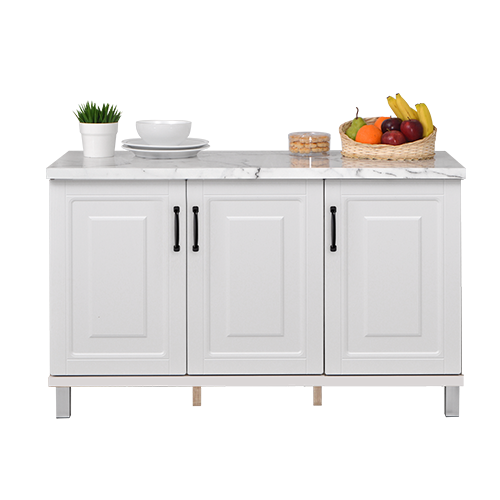 KITCHEN SET BAWAH 3 PINTU 0108 B WHITE