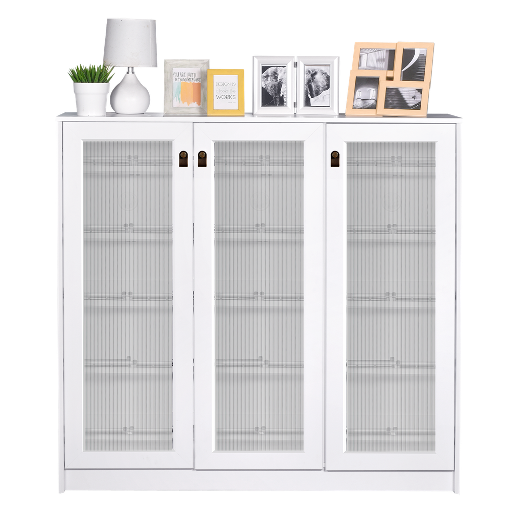 LEMARI SEPATU LAVENDER WHITE