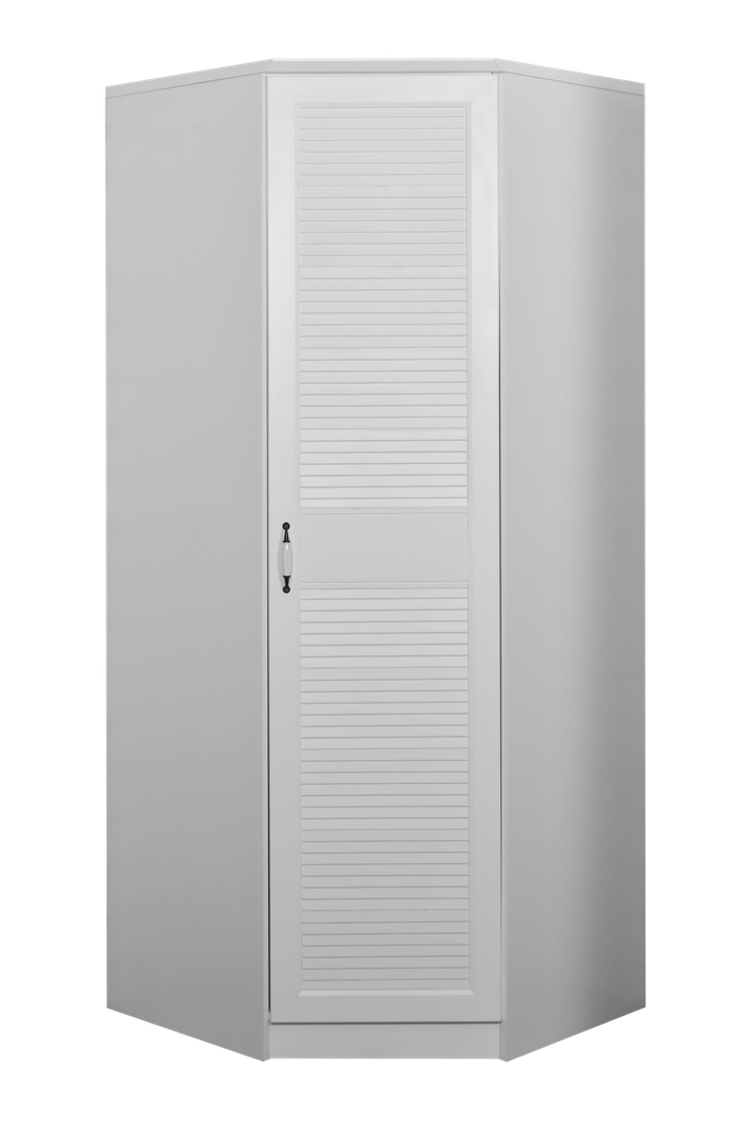WARDROBE MAJESTIC CORNER WHITE