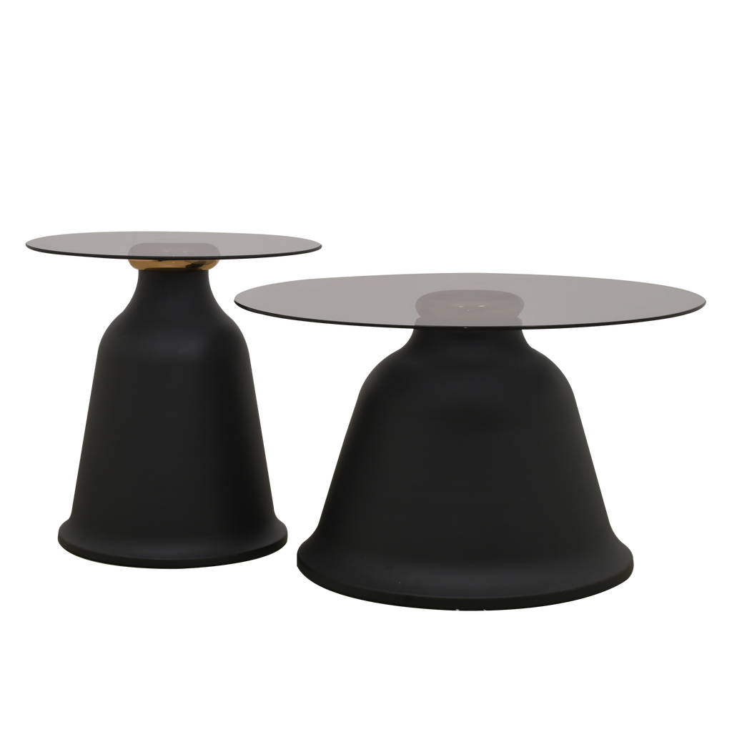 COFFEE TABLE B-715 BLACK DIA50