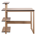 MEJA TULIS DENGAN RAK BUKU WINTER MAPLE