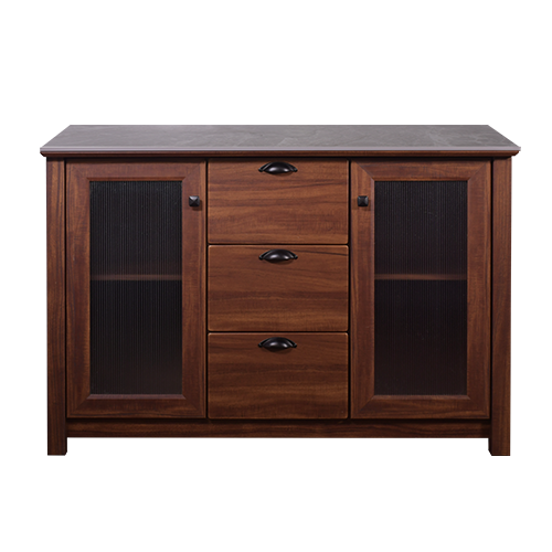 KITCHEN SET BAWAH 2 PINTU 3 LACI ODELIA BROWN TEAK
