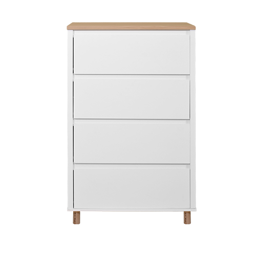 AKSEL CHEST 4 DRAWER WHITE