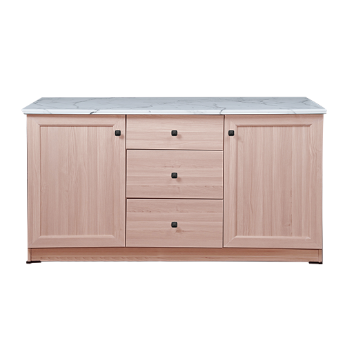 KITCHEN SET BAWAH AILEEN 2 DOOR WINTER MAPLE