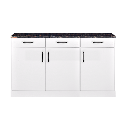 KITCHEN SET BAWAH 3 PINTU 5610 WHITE