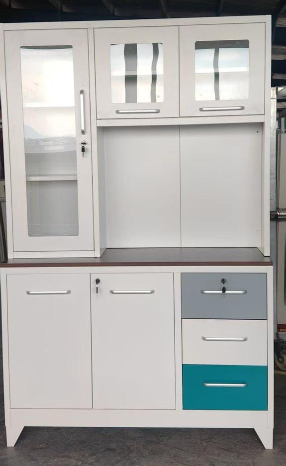 STEEL KITCHEN SET 001 WHITE 