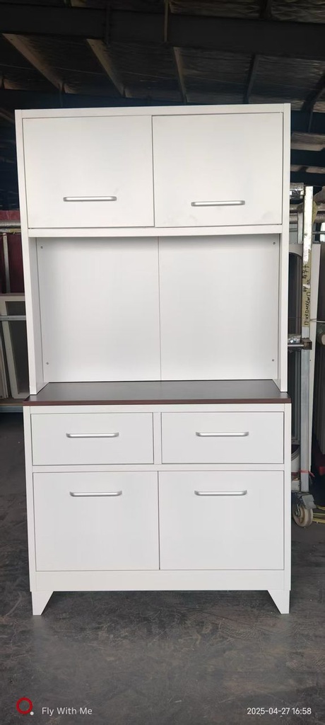 STEEL KITCHEN SET 002 WHITE