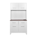 STEEL KITCHEN SET 002 WHITE