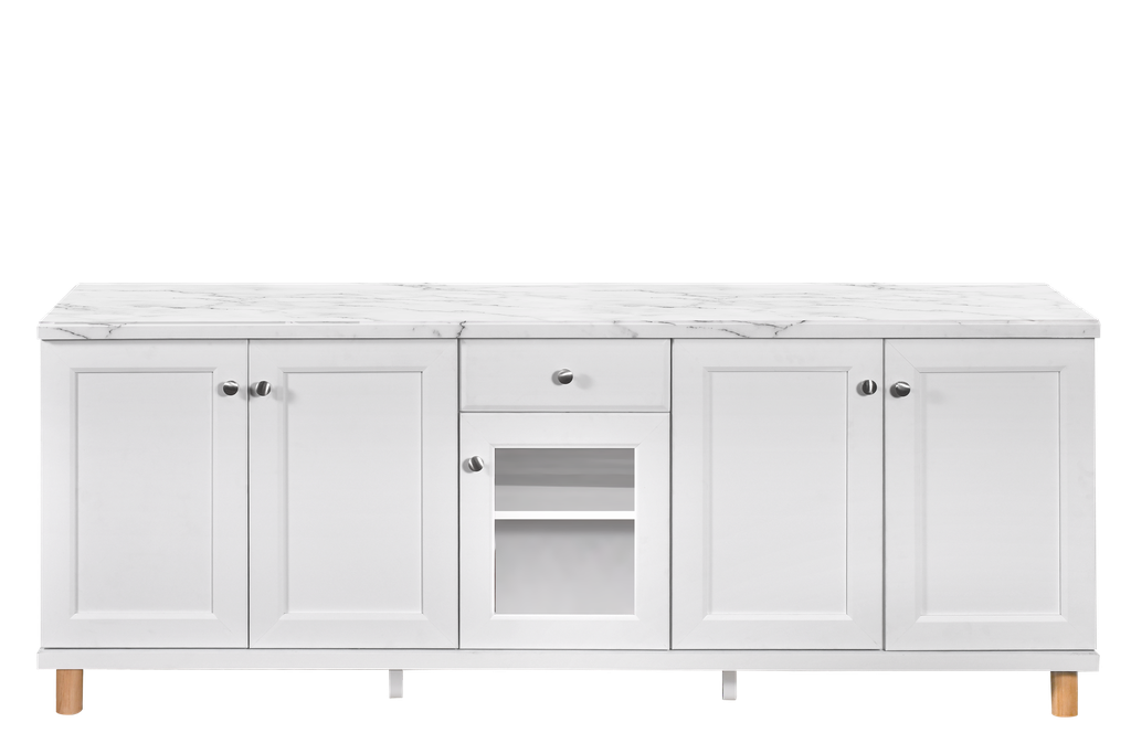 KITCHEN SET BAWAH LAVENDER 5 DOORS