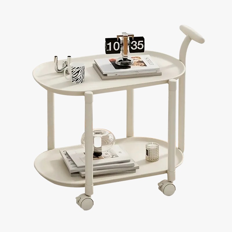 TROLLEY KJWSL9-2 PLASTIC WHITE
