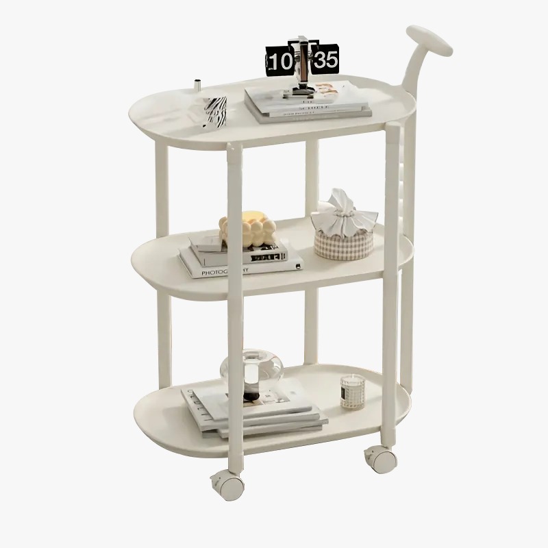 TROLLEY KJWSL9-3 PLASTIC WHITE