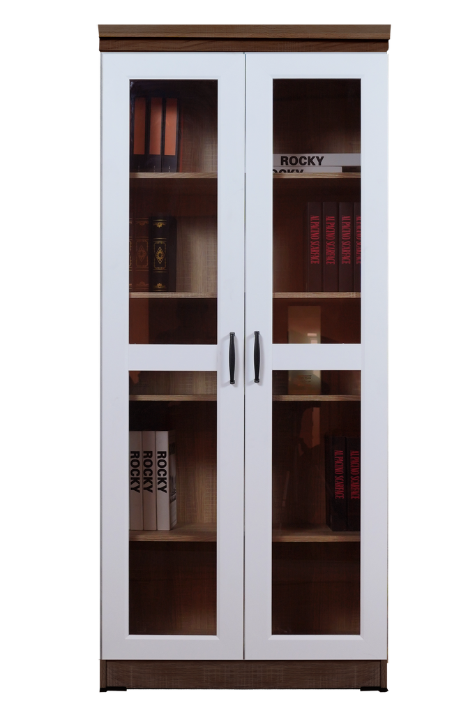 LEMARI HIAS TINGGI WALNUT MALOUF