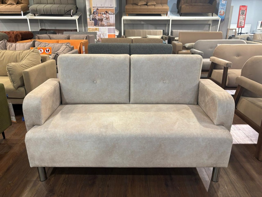 SOFA KIMMY 2 SEATER SPECIAL EDITION LIGHT BROWN A002-1