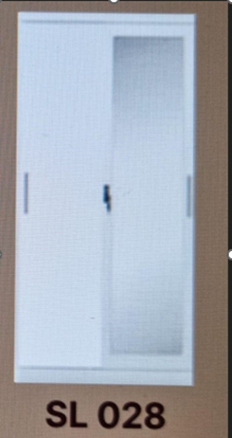 SLIDING WARDROBE 2 DOOR SL028BFM WHITE