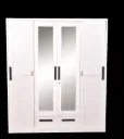 SLIDING WARDROBE A1600 4 DOOR WHITE