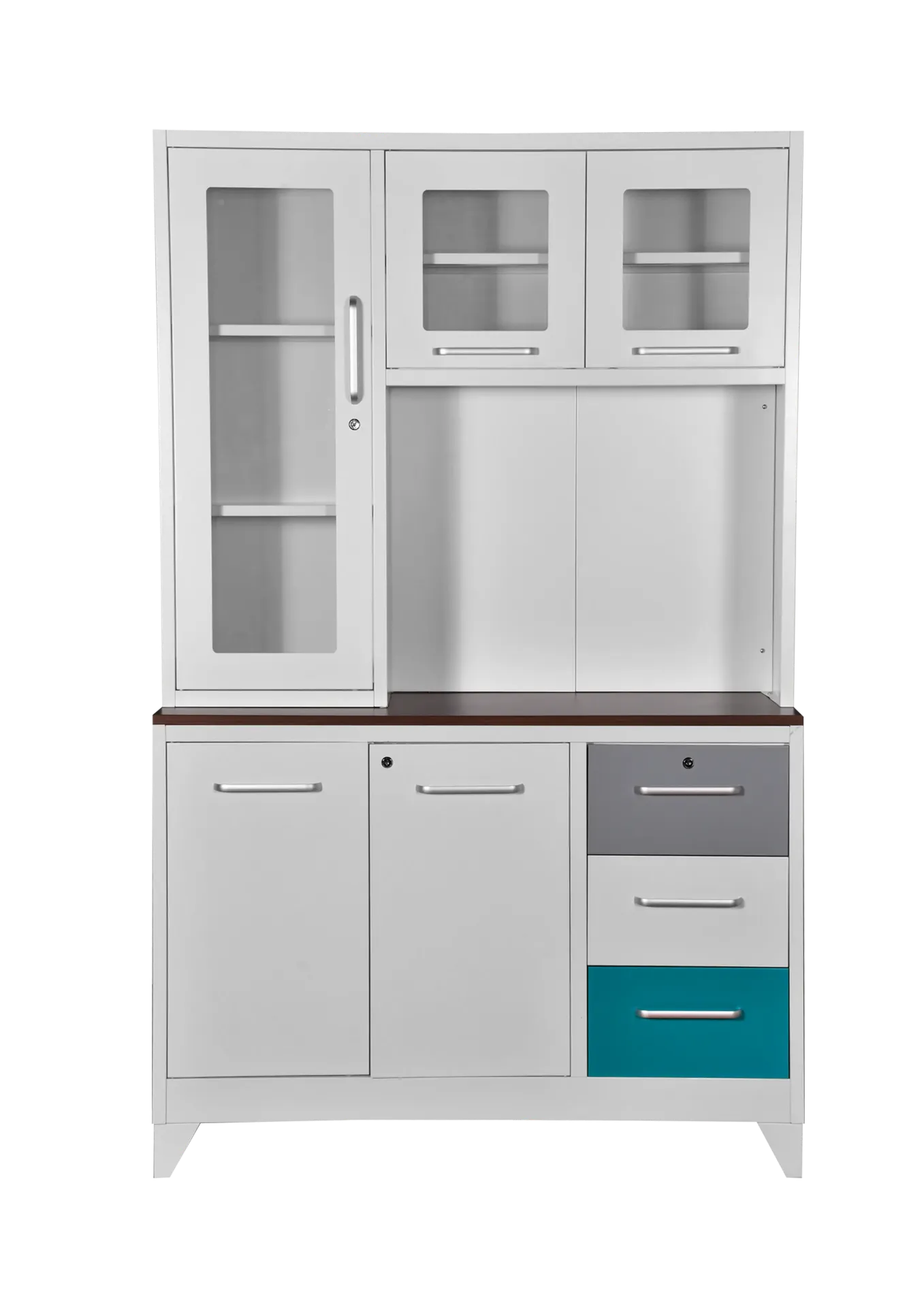 STEEL KITCHEN SET 001 WHITE
