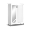 LEMARI SEPATU 001 WHITE