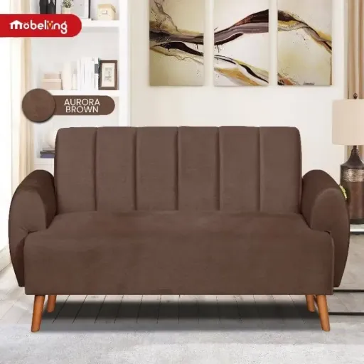 SOFA JANE 2 SEATER AURORA (AURORA BROWN)
