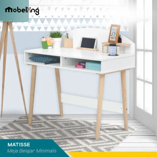 MEJA TULIS 03 WHITE