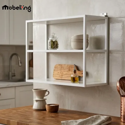 KITCHEN SET TOPPER RACK 004 WHITE