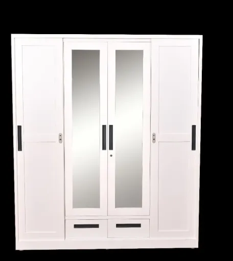 SLIDING WARDROBE A1600 4 DOOR WHITE