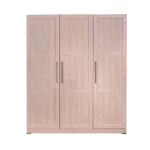 [WRT-LOTUS-3D-NAT] WARDROBE LOTUS THREE DOORS NATURAL