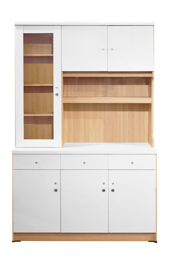 [KS-3410-M-WTR-MPL] KITCHEN SET CABINET 3410 WINTER MAPLE