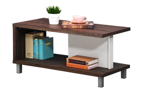 [L-LIV-CT26113112-STD-BRT] COFFEE TABLE 26113112 BROWN TEAK