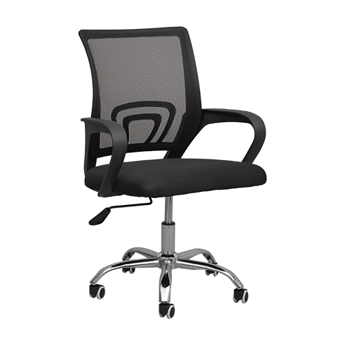 [I-OFC-KK6020-STD-BLK] OFFICE CHAIR 6020# BLACK 