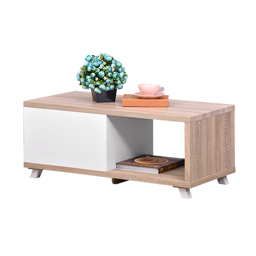 [L-LIV-CT2612794-STD-SOW] COFFEE TABLE 2612794 SONOMA OAK WHITE