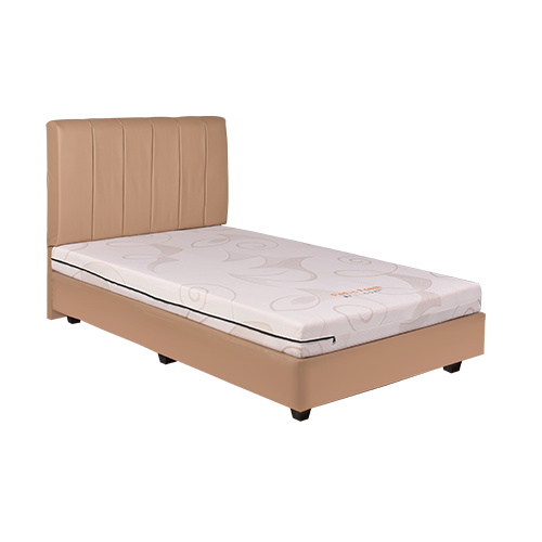 [L-BED-DVHBJET15-120-MOC+L-MAT-BUSARBND-120-WHT] BUNDLING-JET15