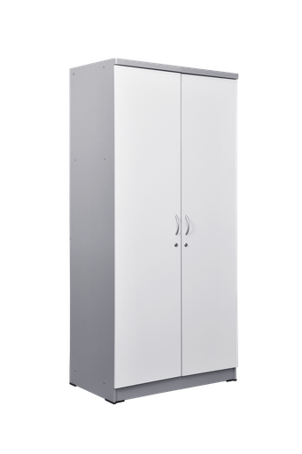 [L-BED-LPS261117-2DR-GRY] LEMARI PAKAIAN 2 PINTU 261117 GREY