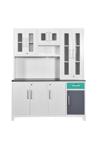 [L-DIN-KS99B-STD-WHT] KITCHEN SET CABINET 99 WHITE